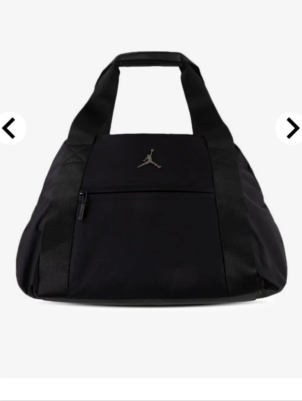 NWT Jordan Black Duffle Bag